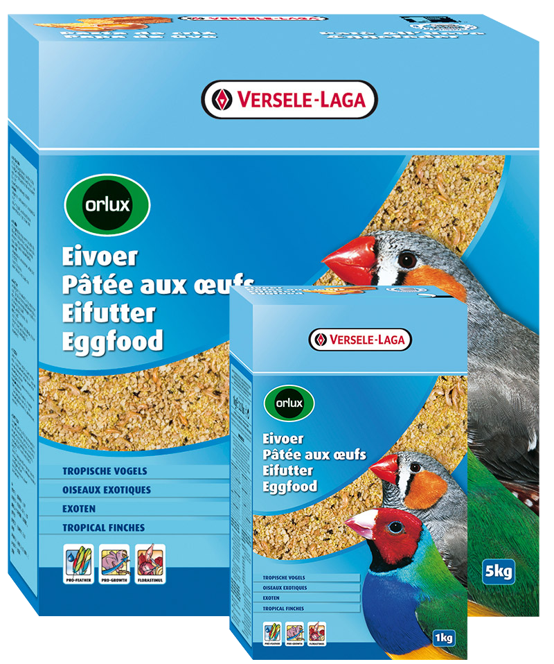 VL Orlux Eggfood Dry Tropical Finches- suché vaječné krmivo pre exoty s gammarusmi 5 kg